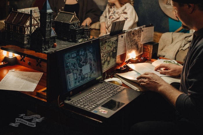 Интерактивный стол для Dungeons & Dragons