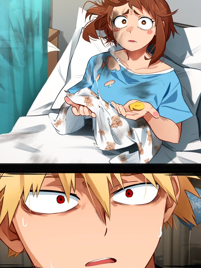Boku no Hero Academia | Ochako Uraraka & Katsuki Bakugou , , Anime Art, Uraraka Ochako, Katsuki Bakugou, Khyleri, Twitter (), Boku no Hero Academia