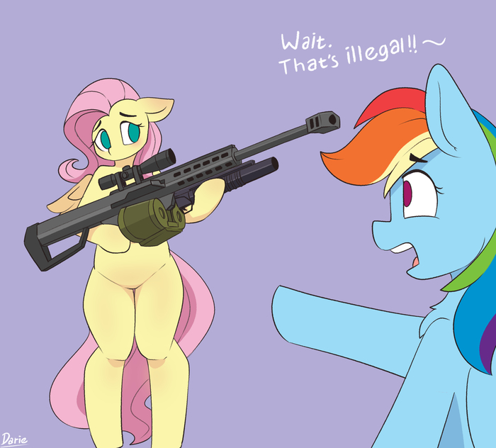 .  !! My Little Pony, Fluttershy, Rainbow Dash