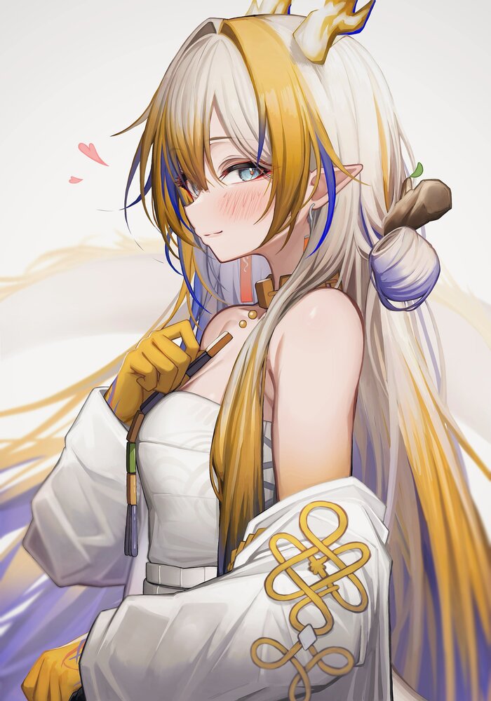  Anime Art, , Shu (Arknights), Arknights, Tab head