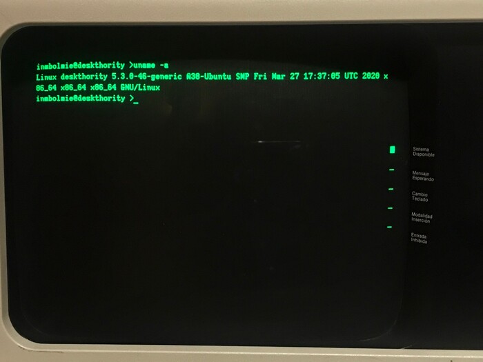       ( IBM 5251) -      ssh.