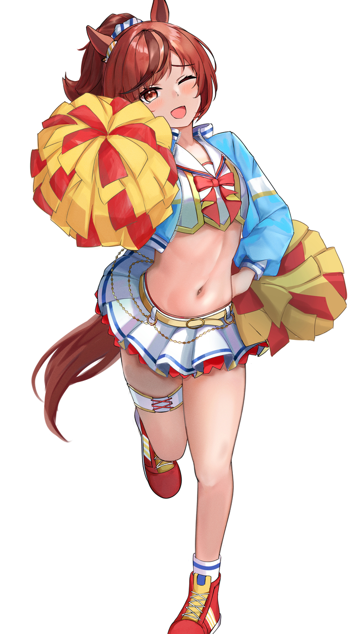 Nice Nature , Anime Art, Uma Musume Pretty Derby, Nice Nature, Animal Ears, , 