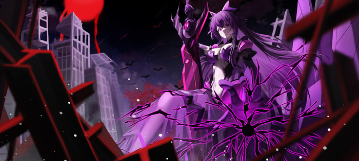 Tenka Yatogami Anime Art, , Date a Live, Yatogami Tohka, Pixiv, 