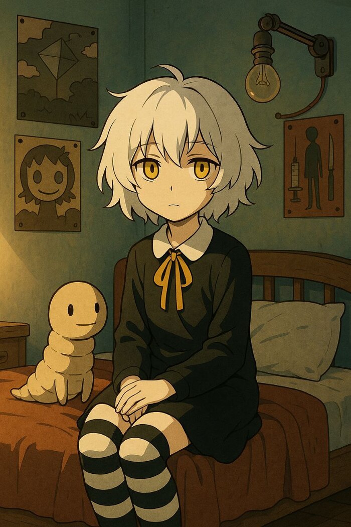     , Anime Art, Stable Diffusion, ,  , Charlotte Wiltshire (Hello Charlotte), 
