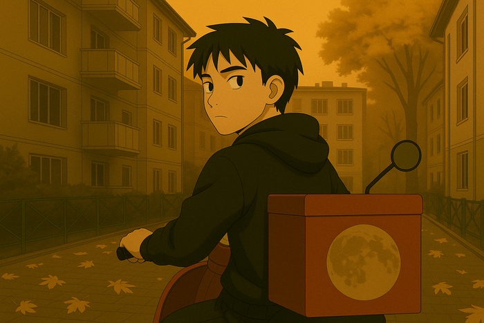 Делаю мангу по Алмате через ИИ - "Курьеры" - Глава 1 Часть 2