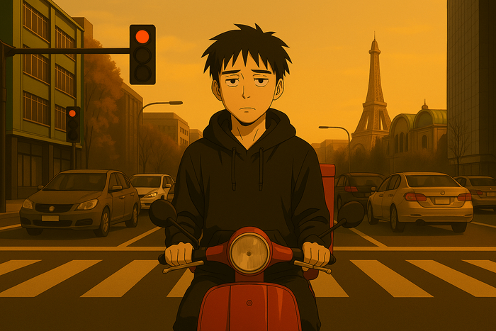 Делаю мангу по Алмате через ИИ - "Курьеры" - Глава 1 Часть 1