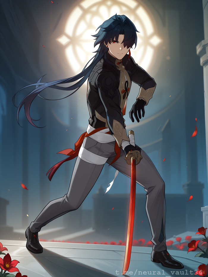  Honkai Star Rail  , Anime Art, , , Blade (Honkai: Star Rail), Honkai: Star Rail, 