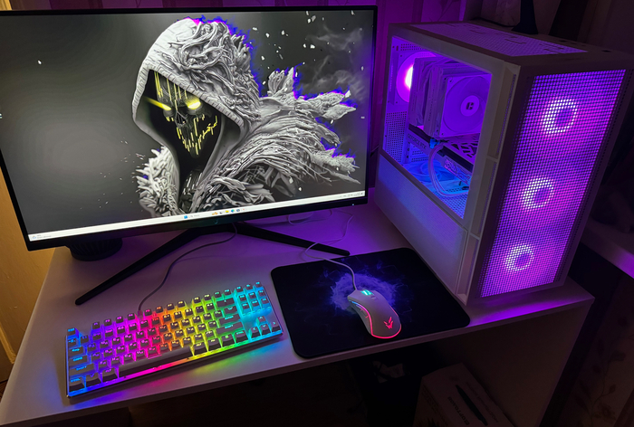 Начал настраивать