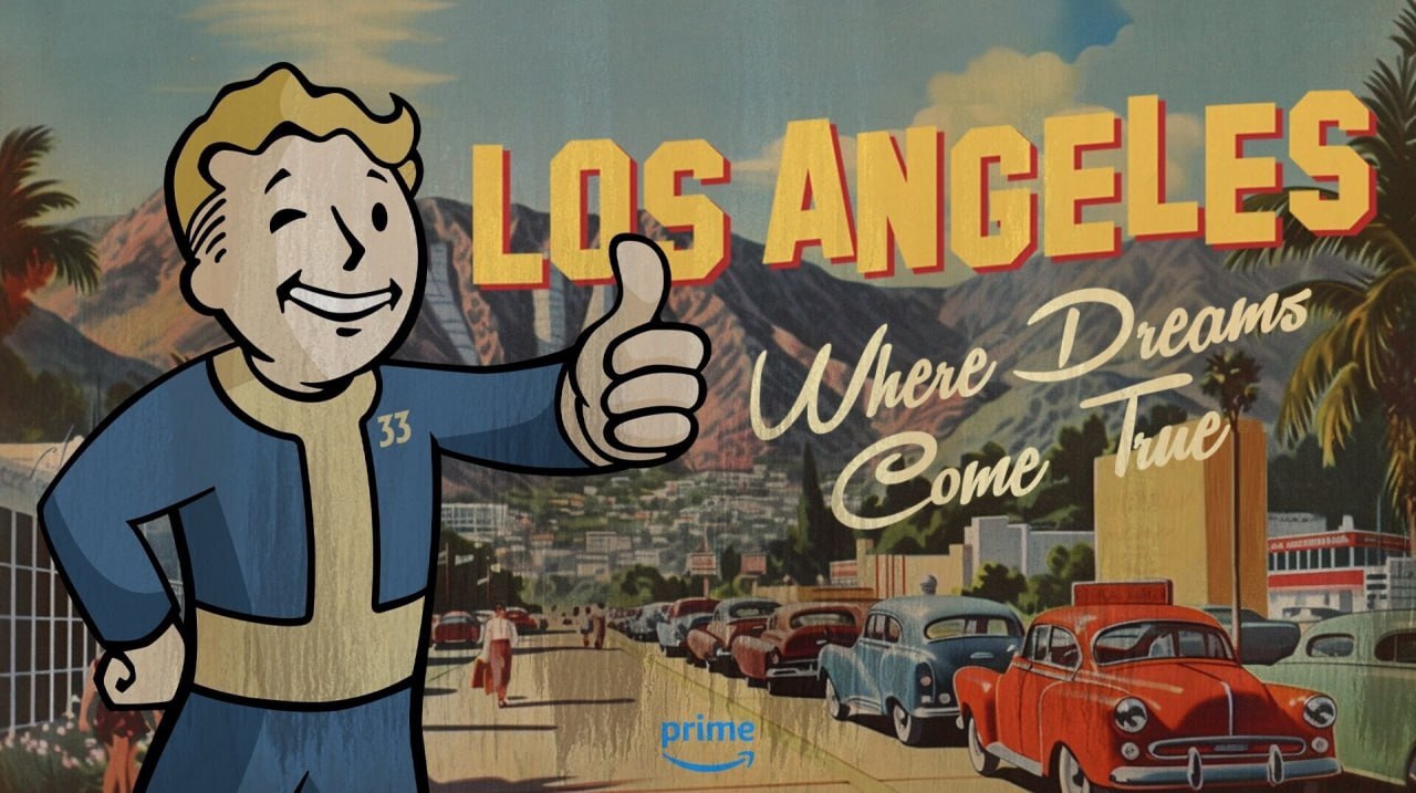 Fallout TV Series News - Series News 2, My, news, Serials, Film and TV series news, Foreign serials, Fallout, Amazon, Amazon Prime, USA, Poster, Announcement, Боевики, Adventures, Drama, Fantasy, Science fiction, Screen adaptation, New items, New season, Post apocalypse, Survival