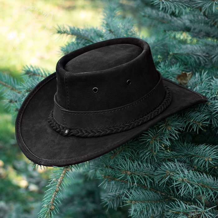 кожаная шляпа баунти хантера