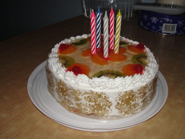 просто ребёнку многодетной давалки 5 лет...купил торт, это лучший торт бывшей нормальной Москвы...торт из линейки тортов "Остоженка"