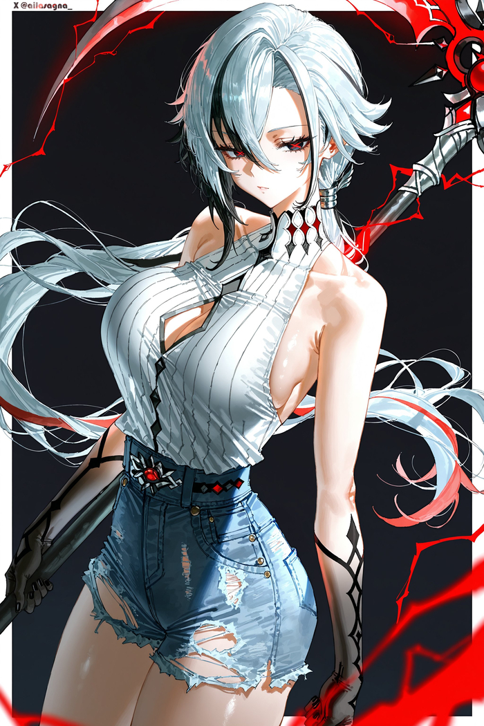Arlecchino Genshin Impact, Arlecchino (Genshin Impact), , , , Anime Art, ,  