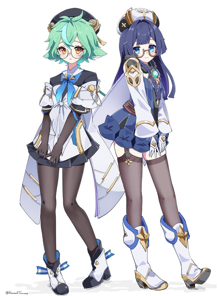  Genshin Impact, , Anime Art, Sucrose, Honkai: Star Rail, Pela (Honkai: Star Rail), , , 