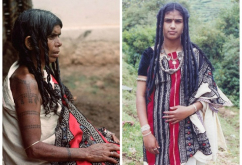 ЖЕНЩИНЫ ИЗ ПЛЕМЕНИ ТОДА (ИНДИЯ)