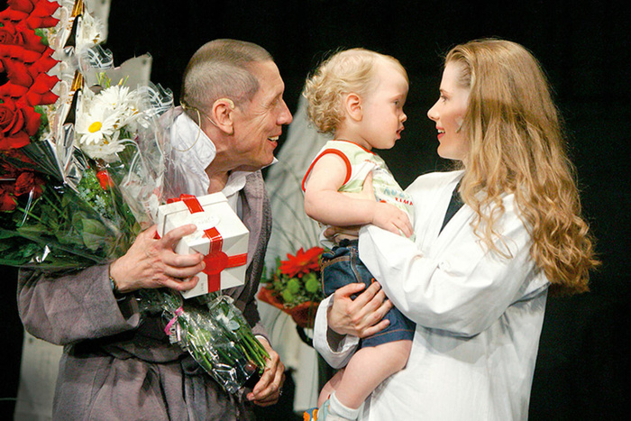 Семья Ирины Линдт и Валерия Золотухина