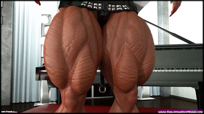 Бедра крупным планом