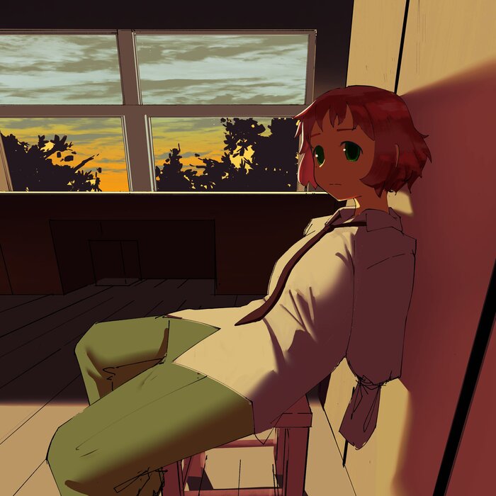   Anime Art, , Rin Tezuka, Katawa Shoujo