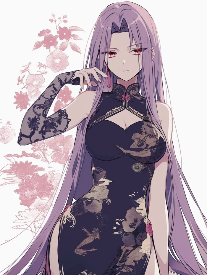 Medusa , Anime Art, Fate-stay Night, Rider