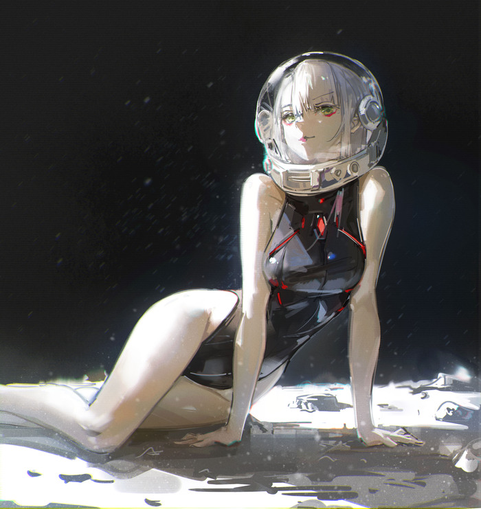Lucy Anime Art, , Cyberpunk: Edgerunners, Lucy (Edgerunners), 