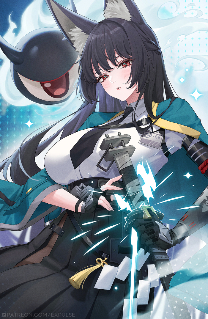  Pixiv, Anime Art, , Hoshimi Miyabi (zzz), Zenless Zone Zero