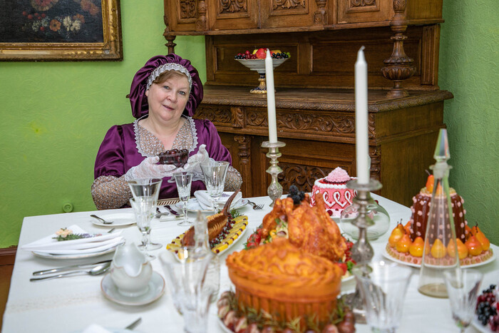 Парадный обед в усадьбе К.Н. Батюшкова