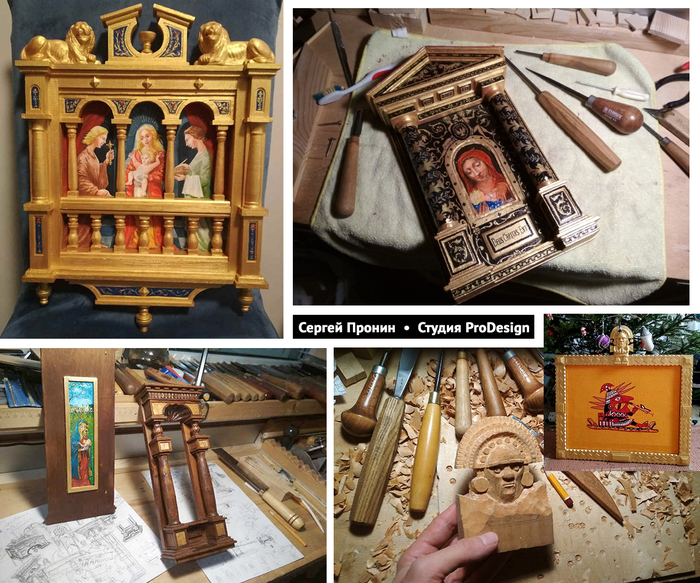 Авторские рамы с живописью и графикой.