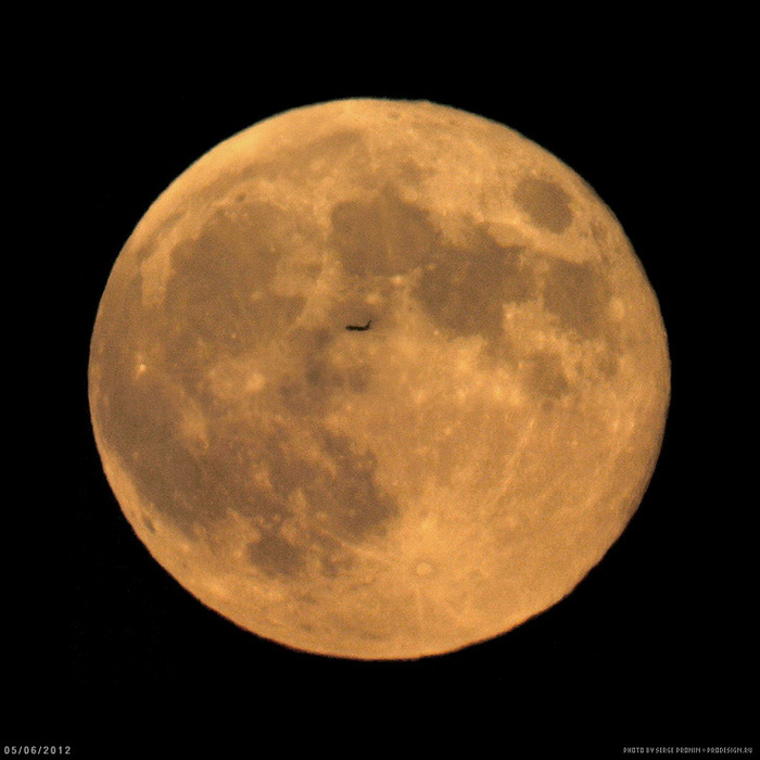 Этот попался случайно. Очень далеко, судя по размеру.