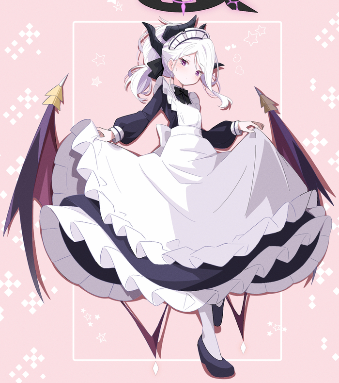  , Anime Art, Blue Archive, Sorasaki Hina, ,   