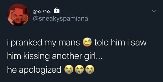 Может, он тоже пошутил