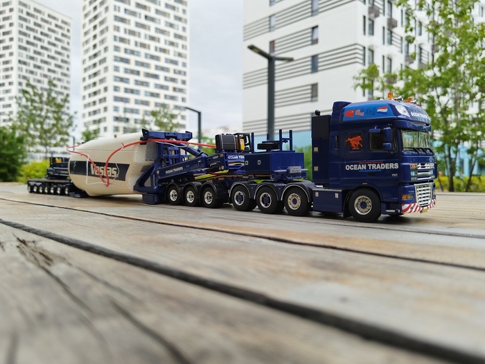 .DAF XF 105 SSC FTM / Nooteboom MWT + Turbine ,  , Daf, , , , 