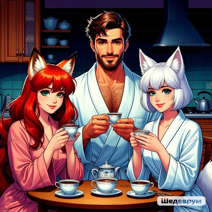     (),  , , ,  , , , , Anime Art, Animal Ears, , 