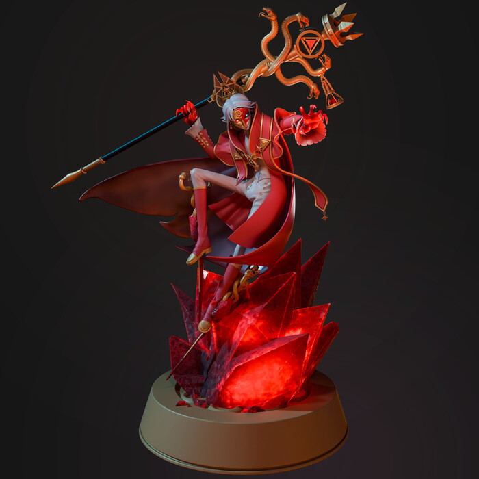 Night Watch (Ithaqua) from Identity V (Philosopher's Stone)    3D , 3D, Digital,  , , Anime Art, 3D , Blender, , 
