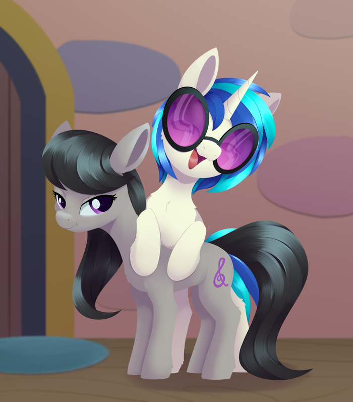    My Little Pony, Octavia Melody, Vinyl Scratch