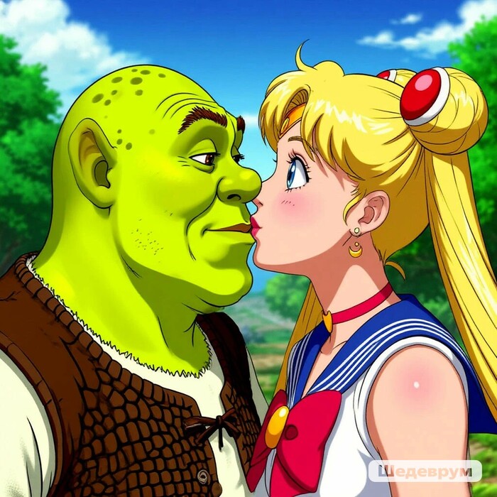 Если что это не настоящая серия, этот арт сделан с помощью ИИ