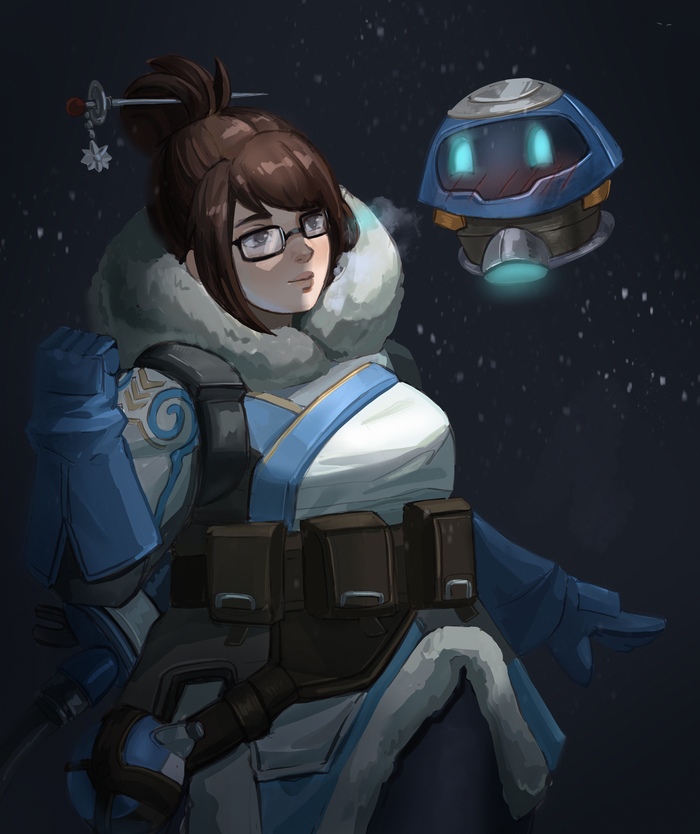      , Overwatch 2, Overwatch, Mei, Digital, Game Art