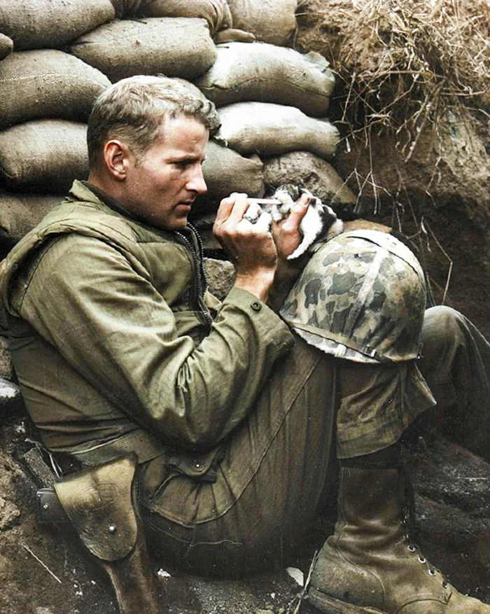 Интересные снимки различных военных конфликтов ХХ века. 20 раскрашенных фотографий 20 век, Историческое фото, Военная история, Военные, Война, Старое фото, Фотография, Колоризация, Длиннопост