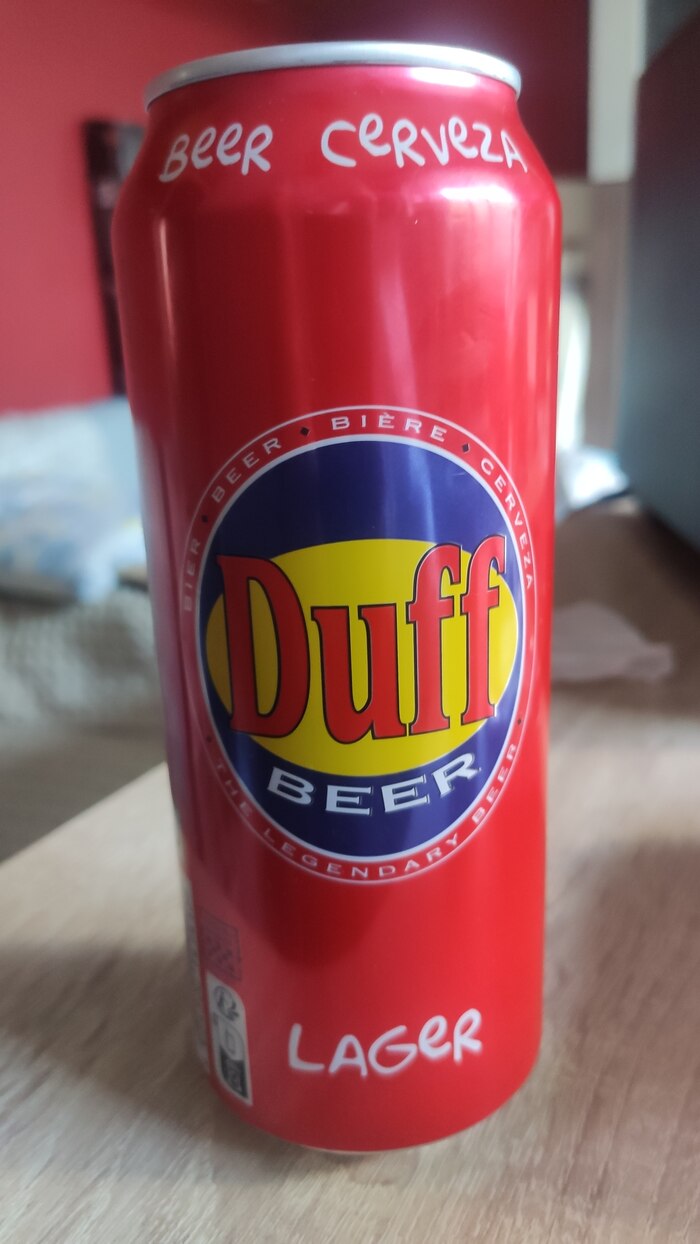 Даже легендарное пиво из легендарного мультсериала!