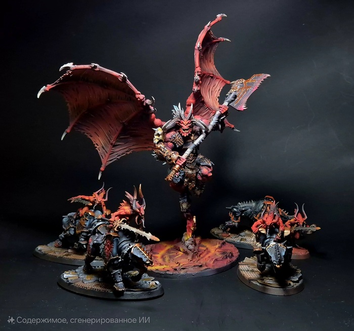     Warhammer 40k, Chaos Space marines, Chaos Daemons, Daemon Prince, Horus Heresy, Warhammer, Total War: Warhammer III, ,  , 