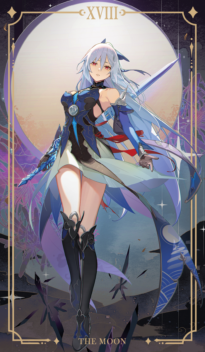  Pixiv, Jingliu (Honkai: Star Rail), Honkai: Star Rail, , Anime Art