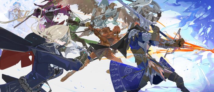 ! Nslacka, , , Game Art, Fromsoftware, Elden Ring Nightreign, Elden Ring, Duchess (Elden Ring), Recluse (Elden Ring), Guardian (Elden Ring)
