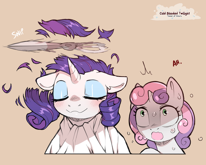 ! My Little Pony, Sweetie Belle, Rarity, CBTwi