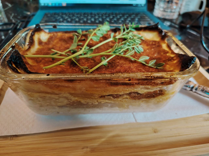 Лазанья - 25 лари, чуть меньше 750р