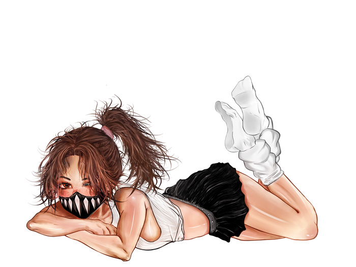 Ÿ   |     , , Anime Art, Original Character, Suicide Girls