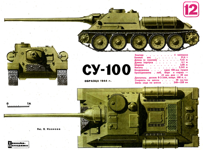 СУ-100 (обр. 1944 г)