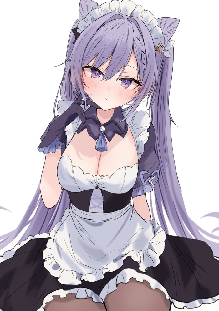 Keqing #016 , Anime Art, Genshin Impact, ,  , , , , Keqing (Genshin Impact)