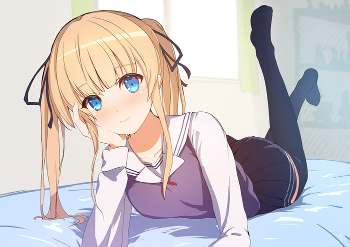 Eriri Anime Art, , Saekano, Sawamura spencer eriri, Pixiv, 