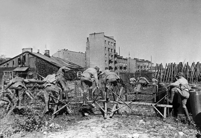 Бои за окресности Варшавы
