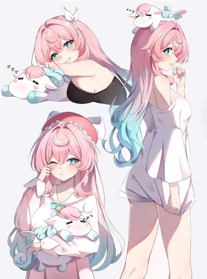 Hyacine , Anime Art, Honkai: Star Rail, Hyacine (Honkai: Star Rail), ,  , 