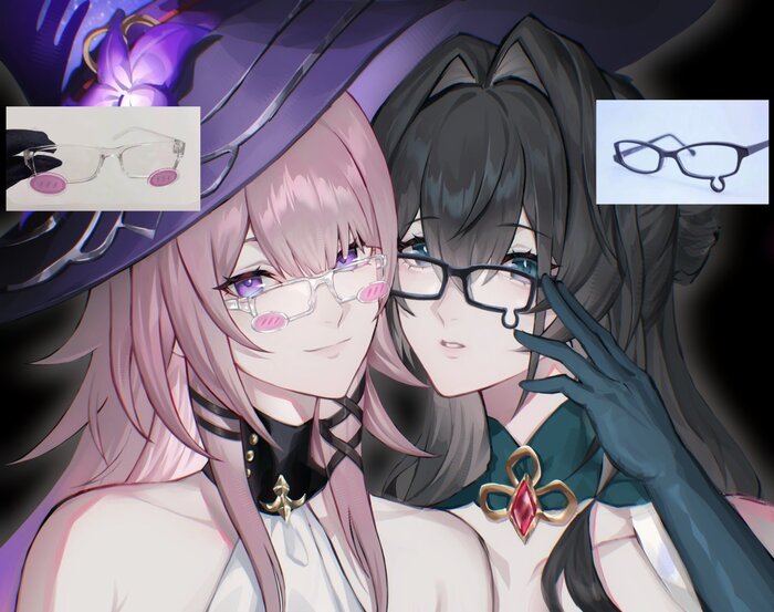   , Anime Art, The Herta (Honkai: Star Rail), Ruan Mei (Honkai: Star Rail), Honkai: Star Rail