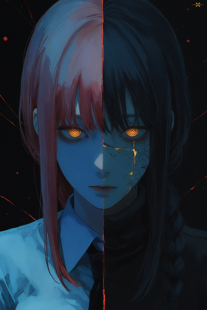 Makima/Nayuta Makima,  , Chainsaw Man, , , Stable Diffusion, , Nayuta (Chainsaw Man)